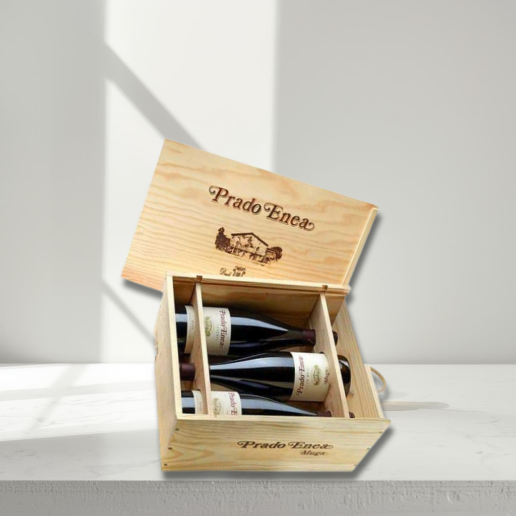 ESTUCHE VINO TINTO PRADO ENEA 3 BOTELLAS D.O. LA RIOJA GRAN RESERVA